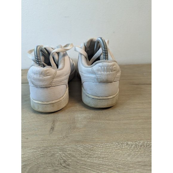 Nike Court Vision Low Triple White CD5434-100 Women Shoes Size 7.5 - Picture 4 of 9